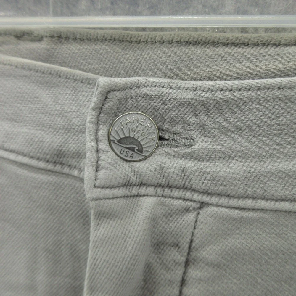 Faherty Men's Chino Shorts 42 Iron Cotton Blend Stretch Terry 7